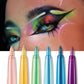 Shiny Chameleon Green Eyeliner Gel Metallic Eyeshadow Multicolor Eye Liner Pearlescent Polarized Glitter Eye Pigment Makeup