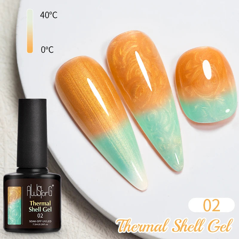 AWStorG 7.5ml Starlit Cat Magnetic Gel Nail Polish Must need Black Gel-Polaris Light Soak Off UV Gel Varnis Semi Permanent DIY