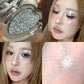 Smoked Green Eyeshadow Metallic Pearlescent Glitter Eye Shadow Chameleon Plate Diamond Brightening Highlight Eye Makeup Cosmetic