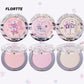 FLORTTE Esther Bunny Single-Colour Highlighter Powder Matte Brighten Contour Palette Face Makeup Cosmetics