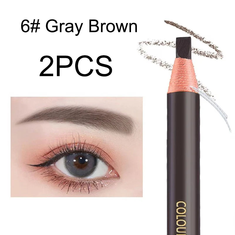 1818 Waterproof Eyebrow Pencil Microblading Permanent Makeup Dermatograph Pencil Peel Off Pull Roll Paper Eyebrow Pencil Set