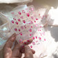 1pcs Cute Small Cat Claw Cherry Nail Art Charms Stickers Shiny 5D Jelly Cherry Pudding Bows Design Adhesive Sliders Nail Decals