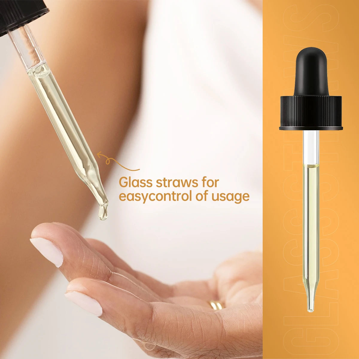 Castor essential oil has a unique scent and is suitable for hair care, body massage, aromatherapy and diffusers.