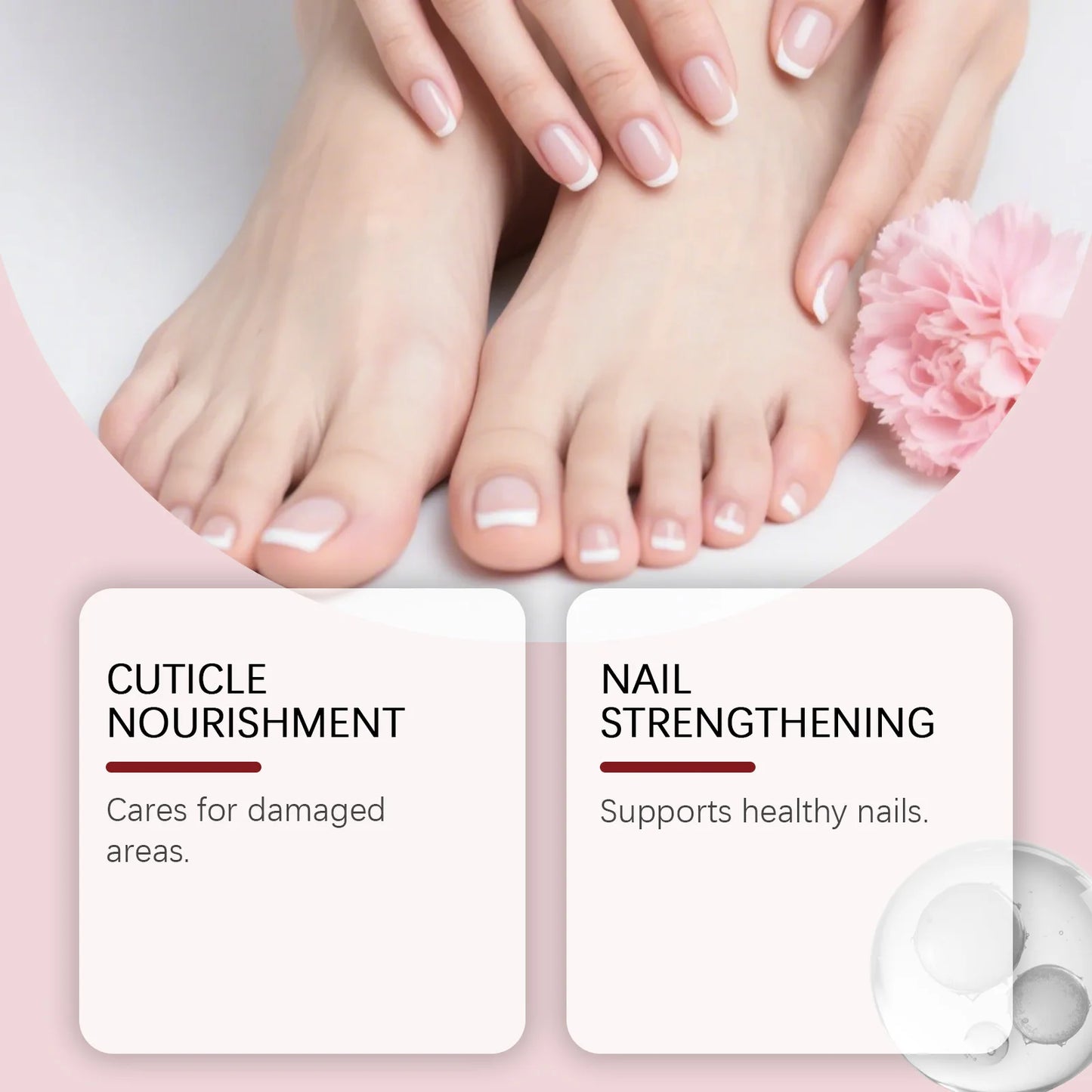 Nail Care Damaged Area Multi-Flavor Cuticle Oil Strengthens Moisturizes Nails Daily Gentle Portable Shine Smooth Care Oil