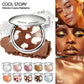 Pearlescent Sparkle Highlight Palette Bronze Shimmer Fine Powder Cream Glitter Eyeshadow Blusher Shiny Face Brightening Makeup