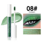 Metallic Purple Liquid Eyeshadow Pen Shimmer Pink Green Blue Gold Diamond Shiny Eye Shadow Stick Giltter Highlighter Pen Makeup