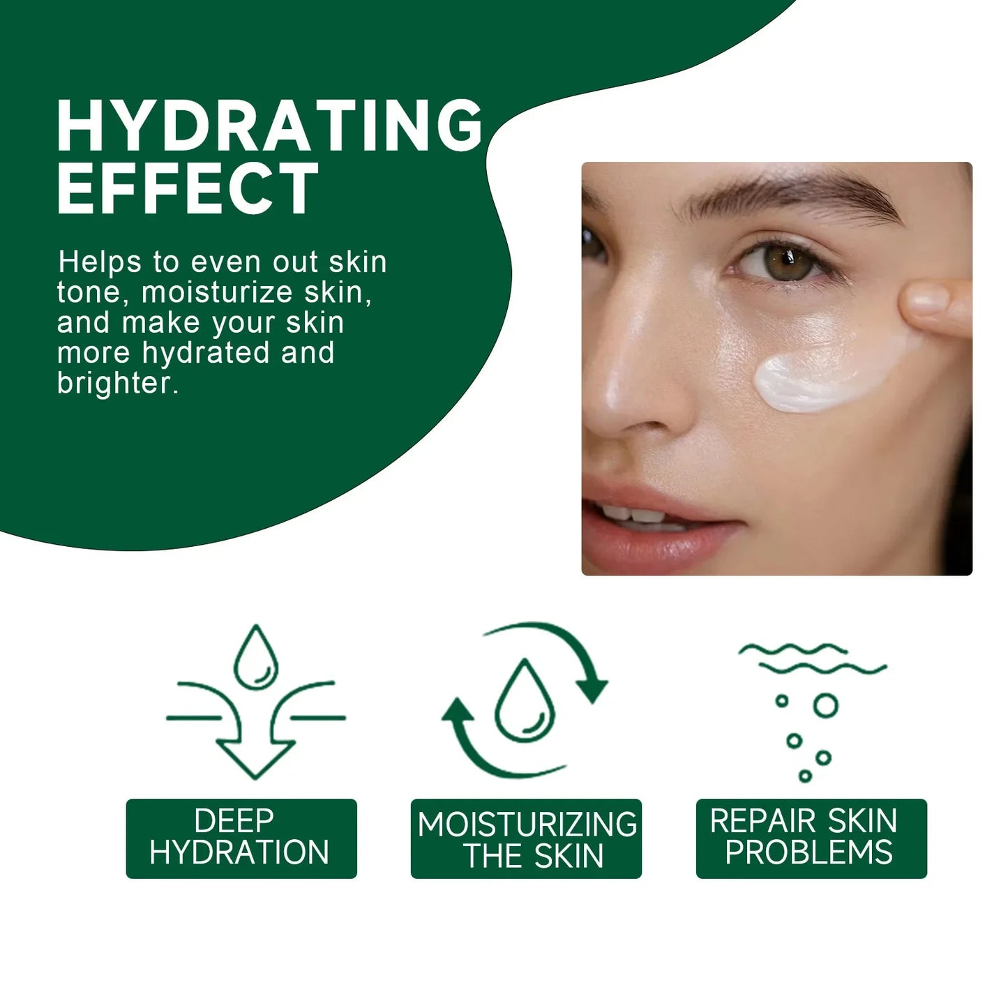 Acne Face Cream Pimple Treatment Oil Control Repair Redness Remove Blackhead Smooth Hydrating Moisturizing Pore Shrinking Serum