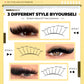 GROINNEYA Lashes Clusters 8-16mm Fluffy Volume Clusters Lashes 80D Faux Mink Eyelashes Cluster Natural Thick False Eyelashes