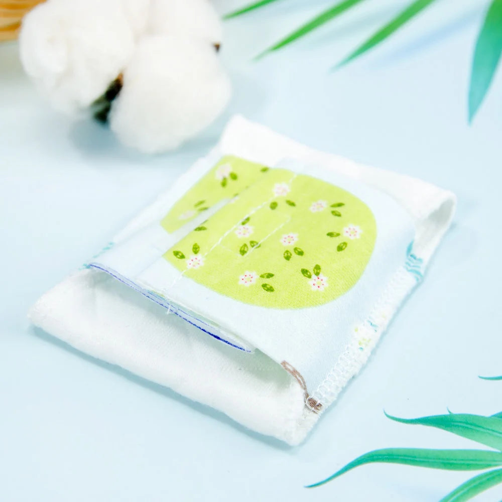 2Pcs/lot 190mm Reusable Washable Menstrual Pads Cotton Pad Sanitary Pads Cloth Soft Panty Liner Women Napkin Feminine Hygiene