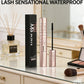 DIAONI Black Waterproof Volumizing Mascara - Sky-High Curl Smudge-Proof Lengthening Long-Lasting Makeup for Eyes