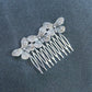 Metal Butterfly Hair Comb For Women Vintage Bridal Hair Clips Pins Bride Hairstyle Fashion Wedding Hair Accessories