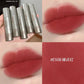 6Ccolors Matte Lipstick Crayon Milky Tea Purple Lip Tint Velvet Sexy Dark Red Lipstick Pen Non-stick Cup Lasting Brighten Makeup