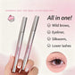 All-in-One Waterproof Eyeliner Pen - Smudge-Proof for Eyebrows, Eyeliner, Lower Lashes & Silkworm Makeup