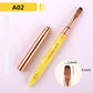 1PC Gel Brush Oval & Flat UV Gel Nail Art Brush Professional Design Brushes Salon Home DIY Manicure