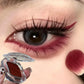 Red Brown Monochrome Eyeliner Eyeshadow Powder Palette Silky Matte Chocolate Lying Silkworm Eyeliner Waterproof Aegyo-sal Makeup