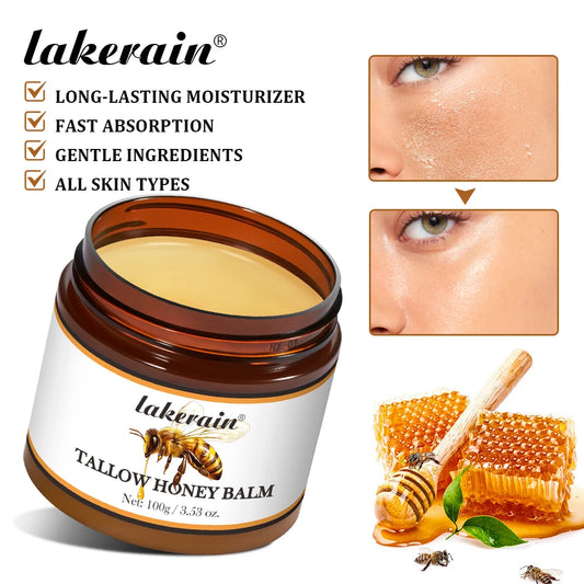 Tallow Honey Balm Specifically For Dryness And Itchiness Skin Moisturizing Beef Tallow Face Cream Body Lotion Face Cream Care