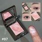 Diamond Monochrome Highlighter Eyeshadow Palette Chameleon Metallic Green Brighten Eye Shadow Fine Flash Eye Makeup Cosmetic