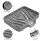 1pcs Silicone Faucet Drain Pad Sink Dish Soap Anti-slip Sink Tray Kitchen Sink Soap Drain Mat Self Draining Soap Bar Holder