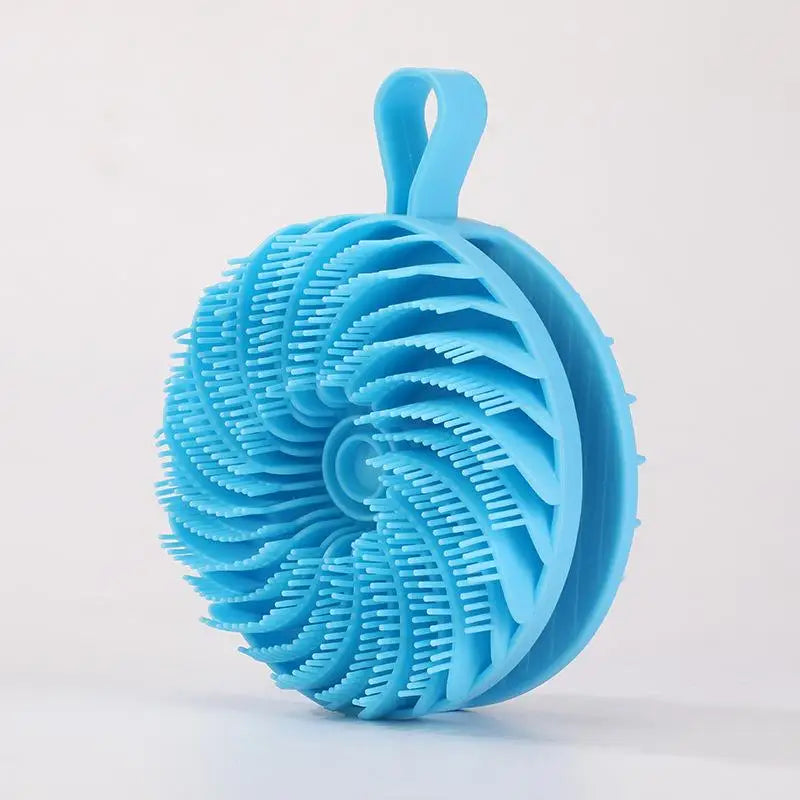 Body scrub, skincare and bath tools, soft silicone body scrub, scalp exfoliating, non irritating shower gel massager