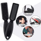 Soft Hair Cleaning Brush Set Barber Neck Duster with Plastic Handle Hairdressing Carving Shape Head Cleaning Tool