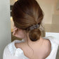 Solid Color Ponytail Hair Clip Fashion Hair Accessories Headdress Hairpin Simple Headwear Small Hair Claw Clips Girls