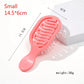 Mini Travel Brush Compact Pocket Design with Durable ABS Plastic Handle and Gentle Nylon Bristles for Dry and Wet Hair