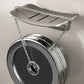 New U-shaped Soap Dish Aluminum Alloy Soap Rack Holder With Drain Bathroom Wall Mounted Soap Dish Soap Box Organizer Accessories