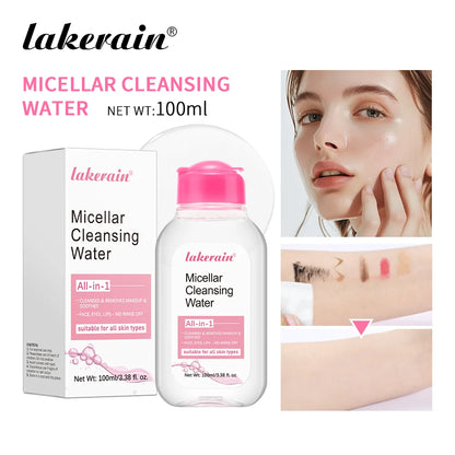100ml Garnier Micellar Water Hydrating Facial Cleanser Deep  Makeup Remover Cleaning Water Refresh Hydrate Cleansing Skin
