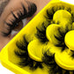 MKYDCG New Fluffy Long Lashes 3D Faux Mink Lashes Natural False Eyelashes Dramatic Soft Volume Lashes Eyelash Extension Makeup