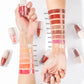 High Quality 14 Color Mirror Pearl Lipstick Lip Gloss Cosmetic Non-stick Cup Moisturizing Shine Glitter LipGloss Lip stick Women