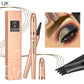 Eyebrow Pencil Liquid Waterproof Eyebrow Pencil Smudge-proof Brow Pencil With 4 Tip Microblade Eyebrow Pen Long-lasting Natural
