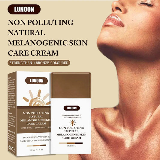 Natural Self Tanning Lotion Enhances Skin Melanin Bronzer For Face And Body Prevents Sunburn Sunless Tanning Cream