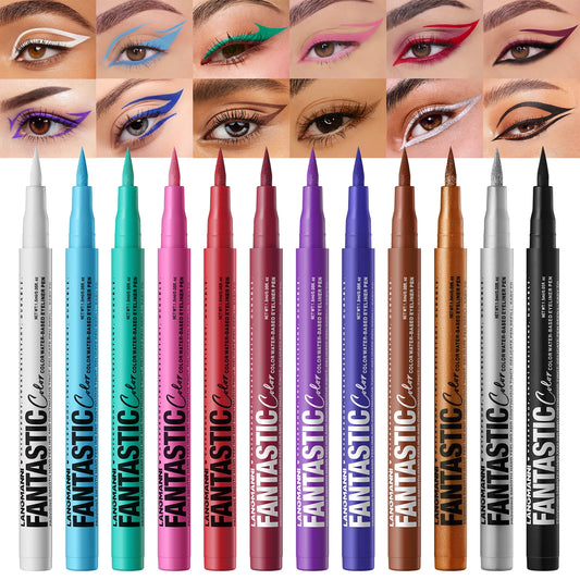 1PC Liquid Eyeliner Pen, Waterproof and Sweat Proof, Non Smudging, Easy to Apply, Creating Perfect Eye Makeup