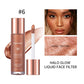 Bronzer Facial Gloss Liquid Highlighter Permanent Setting Contouring Liquid Moisturizes Soothes Long-lasting Effect Face Filter