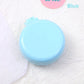 Mini Hair Comb With Mirror Foldable Comb Travel Portable Massage Women Girl Hair Brush Macaron Airbag Comb Styling Tools Gift