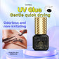 NEW 5ml UV Super Plus Lash Adhesive UV Glue With Black/Transparent Color 1s Quick-Drying Uv Lash Extension Glue 8Weeks Retention