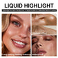 3 Color Face Liquid Highlighter Bronzer Contouring Highlight Fluid Makeup Face Shimmer Shine High Lighter Iluminador Maquillaje
