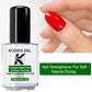 KODIES GEL Collagen Base Coat Nail Strengthener Quick Dry Nail Growth Hardener Clear Protein Keratin Formula Base Oil Repair