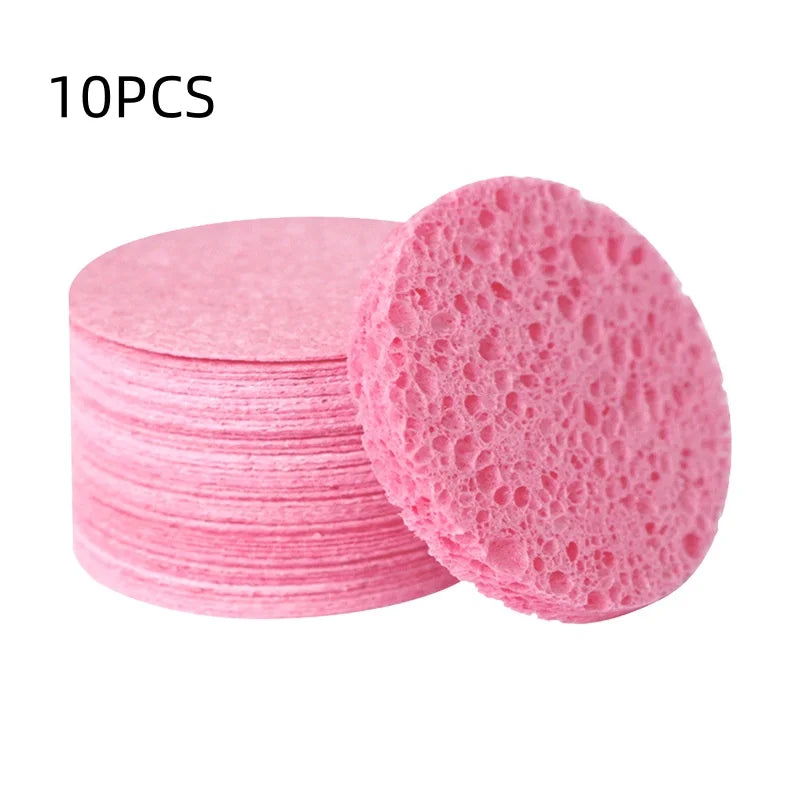 50/20/10PCS Compressed Facial Sponge Cosmetic Hydrotherapy Sponge Suitable for Daily Cleansing Makeup Removal and Exfoliation