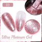 7.5ML Aurora Starlit Cat Eye Gel Nail Polish Rainbow Glitter Galaxy Cat Magnetic Nail Art Gel Soak Off UV Semi-Permanent Varnish