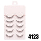 DINGSEN Fake Eyelash Anime Lashes 5 Pairs Little Devil Eyelashes Natural Daily Makeup Manga Eyelashes Clear Band Eyelashes