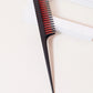 Three layer comb, styling tool, structured layered mouse tail comb, used for combing the back roots, evening styling
