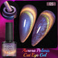 PUENTE 7.5ML Golden Gems Cat Magnetic Gel Nail Polish Pink Brown Blue Colors Golden Glitter Cat Eye Soak Off UV Nail Art Varnish