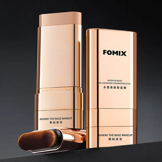 Base makeup foundation stick - Fully moisturizes and covers acne, eyes and stains, convenient for travel
