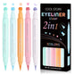 Colorful Butterfly Eyeliner Stamp Pen Star Moon Seal Long Lasting Waterproof Liquid Eye Liner Pencil Eyes Makeup Cosmetic 1/5PCS