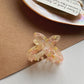 New Butterfly Hair Clips Women Retro French Personality Jelly Hairpin Plastic Green Hair Claw Ladies Hairgrips Hair Accessories