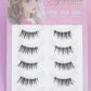 10 Pairs Natural Eye Lashes Faux Mink Eyelashes Winged End Eye Elongated Eyelashes Natural Long Manga Lashes Fake Lashes Makeup