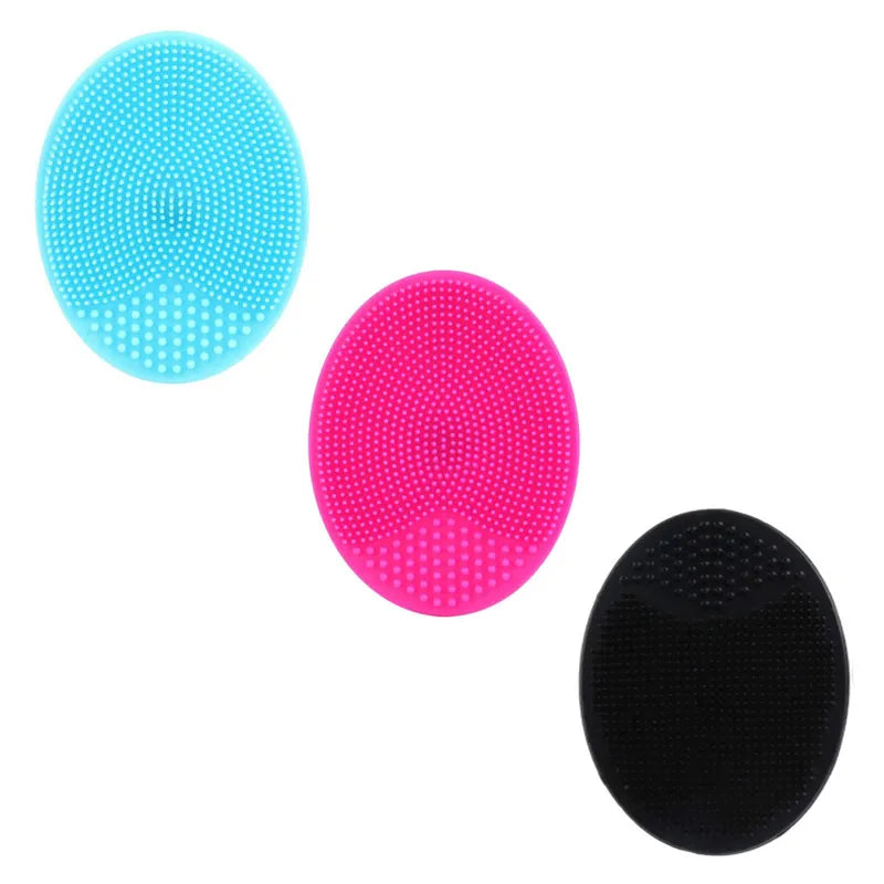 1/2pcs, Scalp Massaging Shampoo Brushes, Handheld Hair Scalp Massagers, Shower Scalp Scrubber With Soft Silicone Bristles For Da
