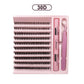 DIY Lashes Extension Kit Eyelashes 200 PCS Clusters Lash Bond and Seal Makeup Tools for Gluing  Lashes Gluing Glue  Accessories