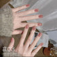 MIANEL 1-12PCS Star-chasing Moon-chasing Gel Nail Polish 2026 Popular Whitening Strobe Sequin Flashing Nail Polish White Nails